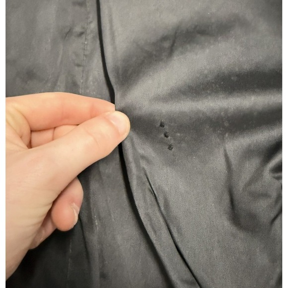 Vintage G-III Global Identity Black Leather Fringe Western Biker Jacket M - Picture 6 of 10